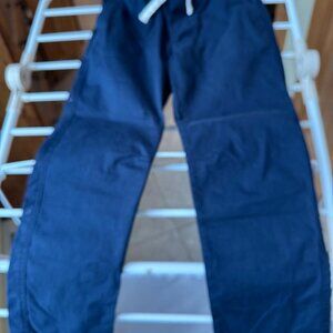 Cat& Jack Navy Cotton Pants Age 8 years